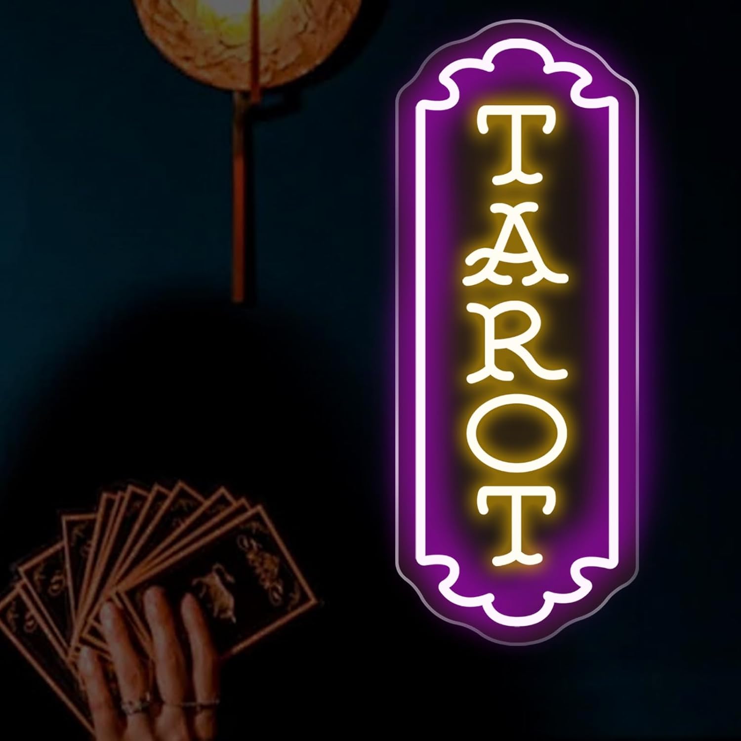 Room Lighting Bedroom Decor - Tarot Neon Sign USB Powered Mystical