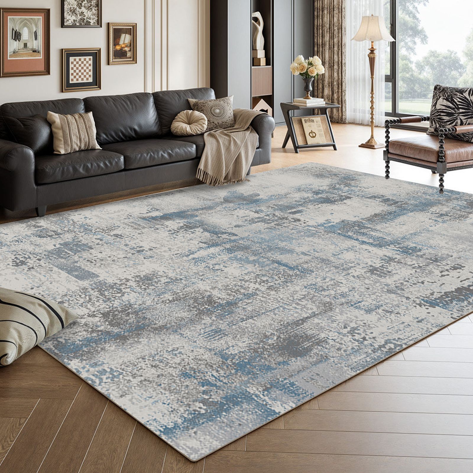 Home Decor Lighting Wholesale - Modern Simple Style Parlor Carpet Non-slip