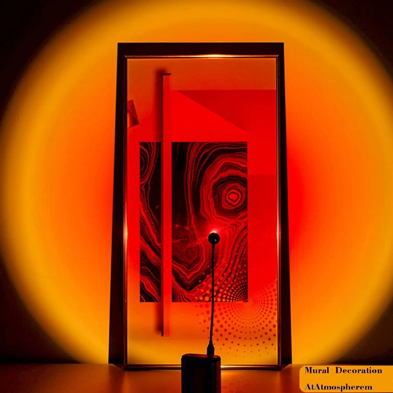 USB Sunset Projection Lamp Rai - đánh giá và giá Sunset Lamp Projection