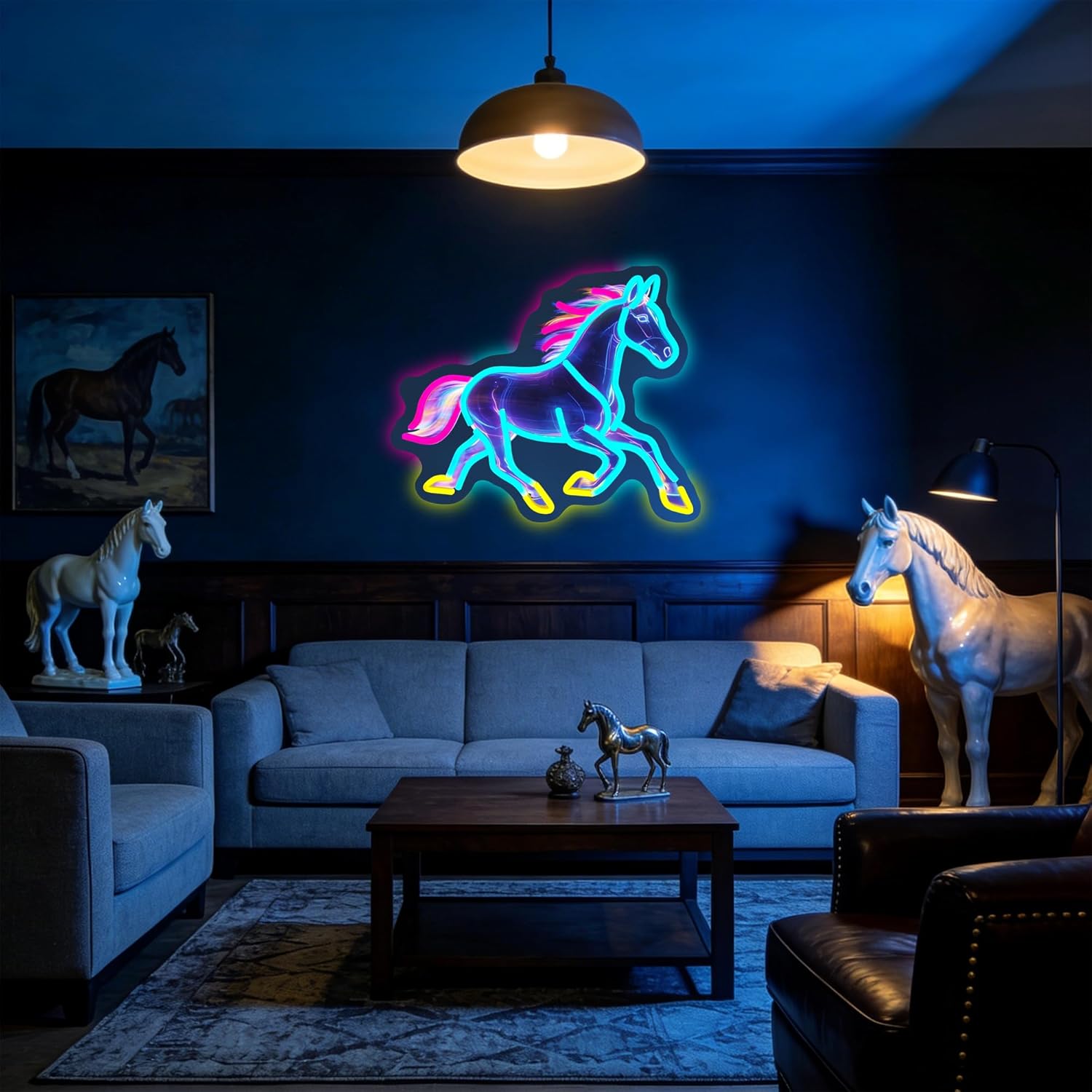 Horse Night Light Neon Sign De - đánh giá và giá Room Lighting Bedroom Decor