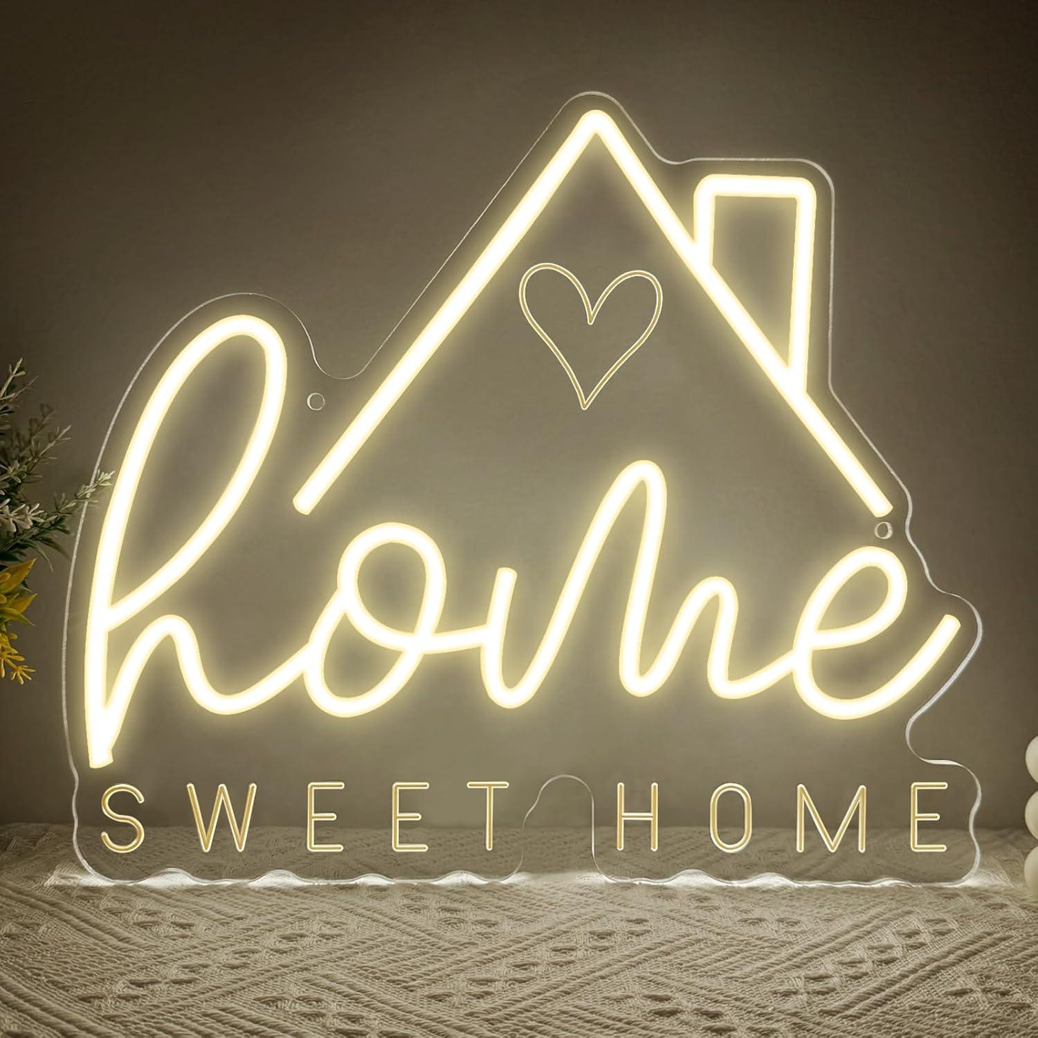 Sweet Home Neon Sign USB Dimma - đánh giá và giá Lighting Decor Home