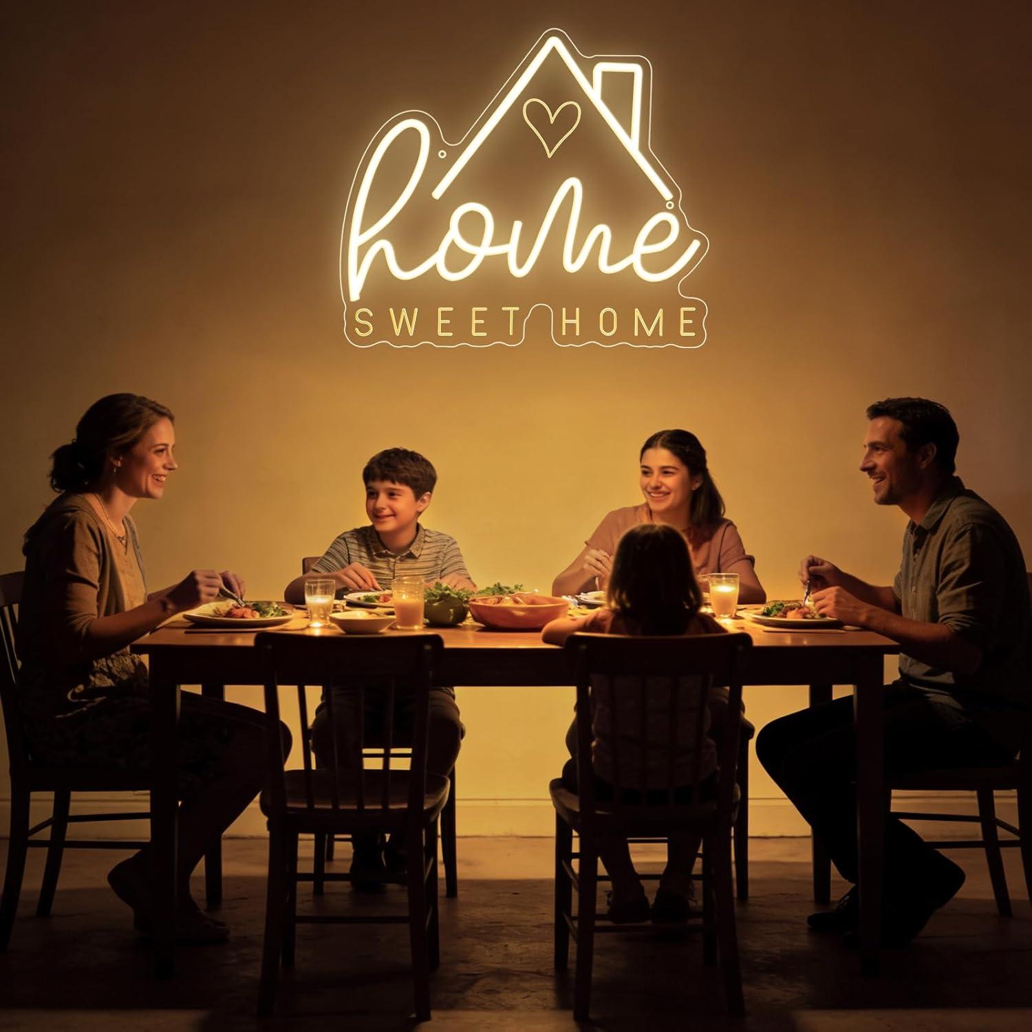 Sweet Home Neon Sign USB Dimma - đánh giá và giá Lighting Decor Home