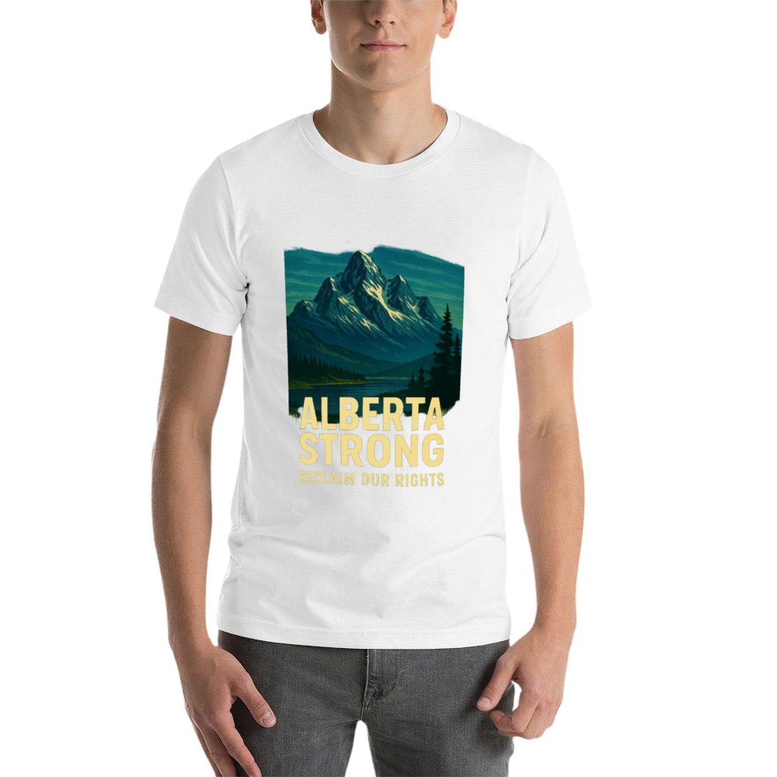 Alberta Strong T-Shirt Casual  - đánh giá và giá Alberta Lighting & Decor Photos