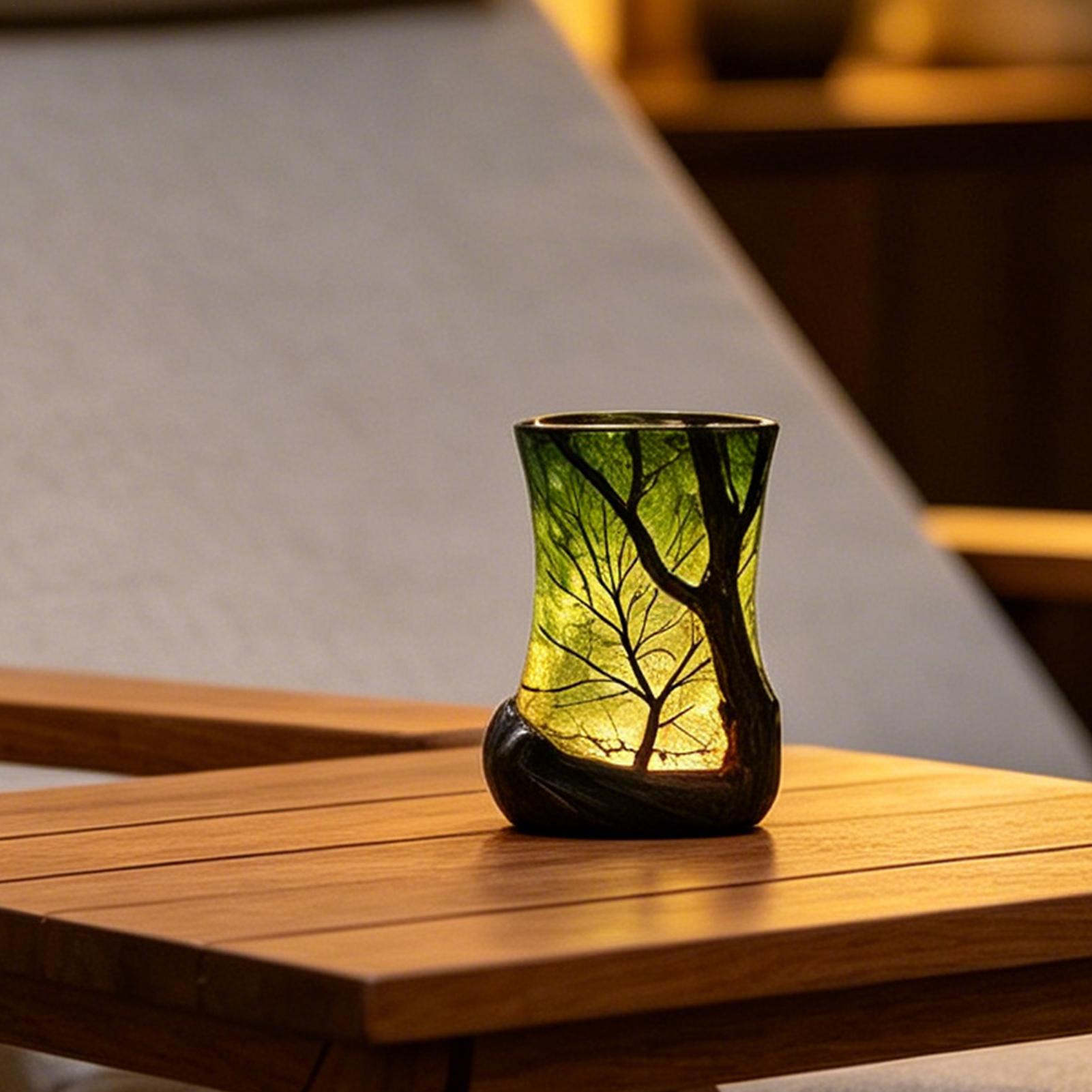 Bedside Table Lamp Forest Nigh - đánh giá và giá Lighting Decor Home