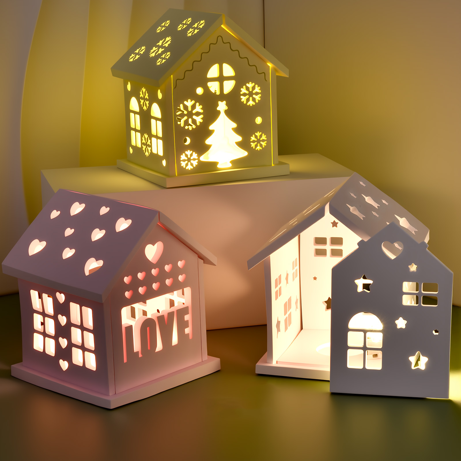 3D House Silicone Mold DIY Chr - đánh giá và giá Candle Holder Set