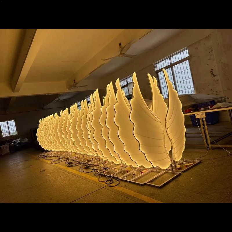 Glowing Angel Wings Light Prop - đánh giá và giá Lighting Decor For Wedding