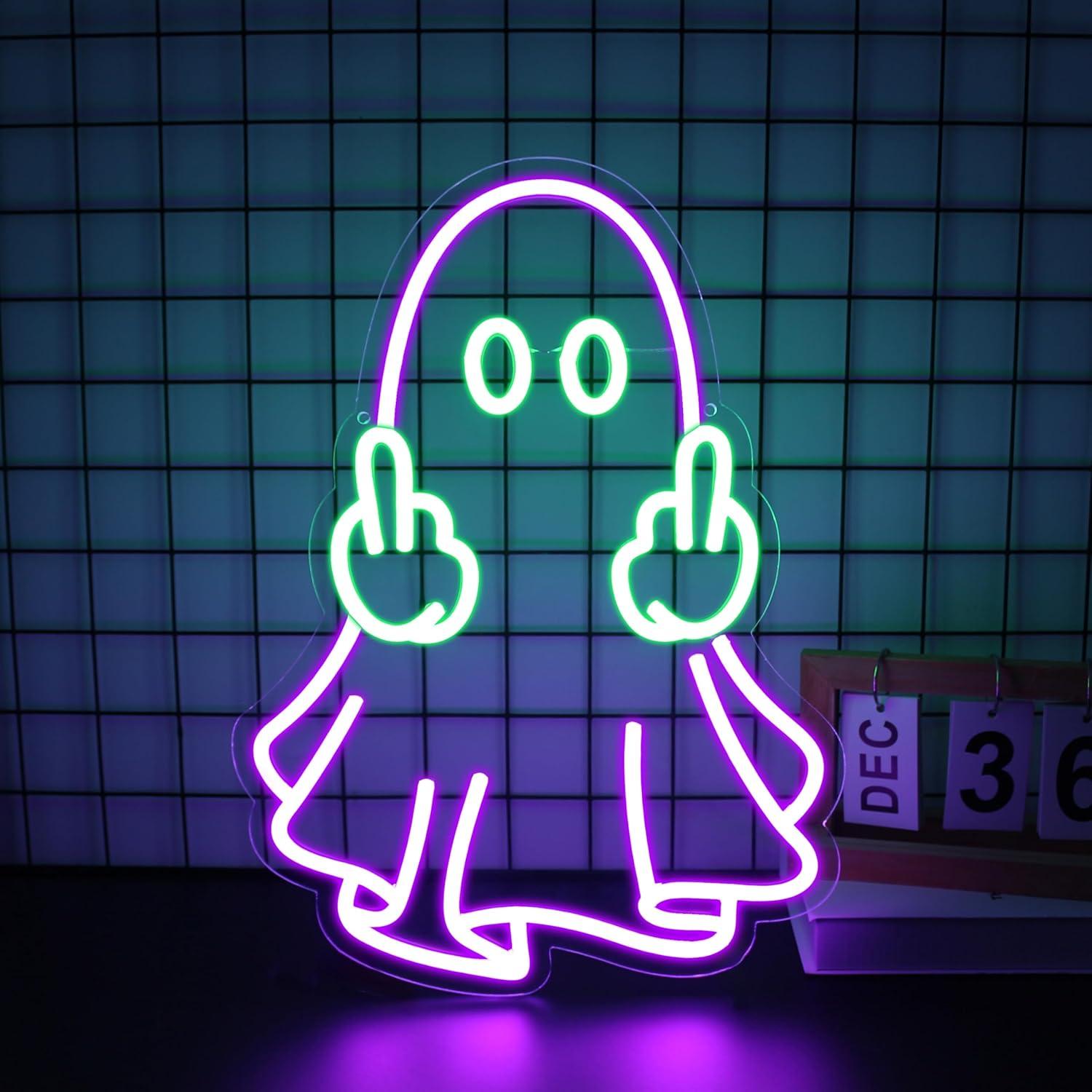 Ghost Neon Sign USB Powered LE - đánh giá và giá Lighting Decor Home