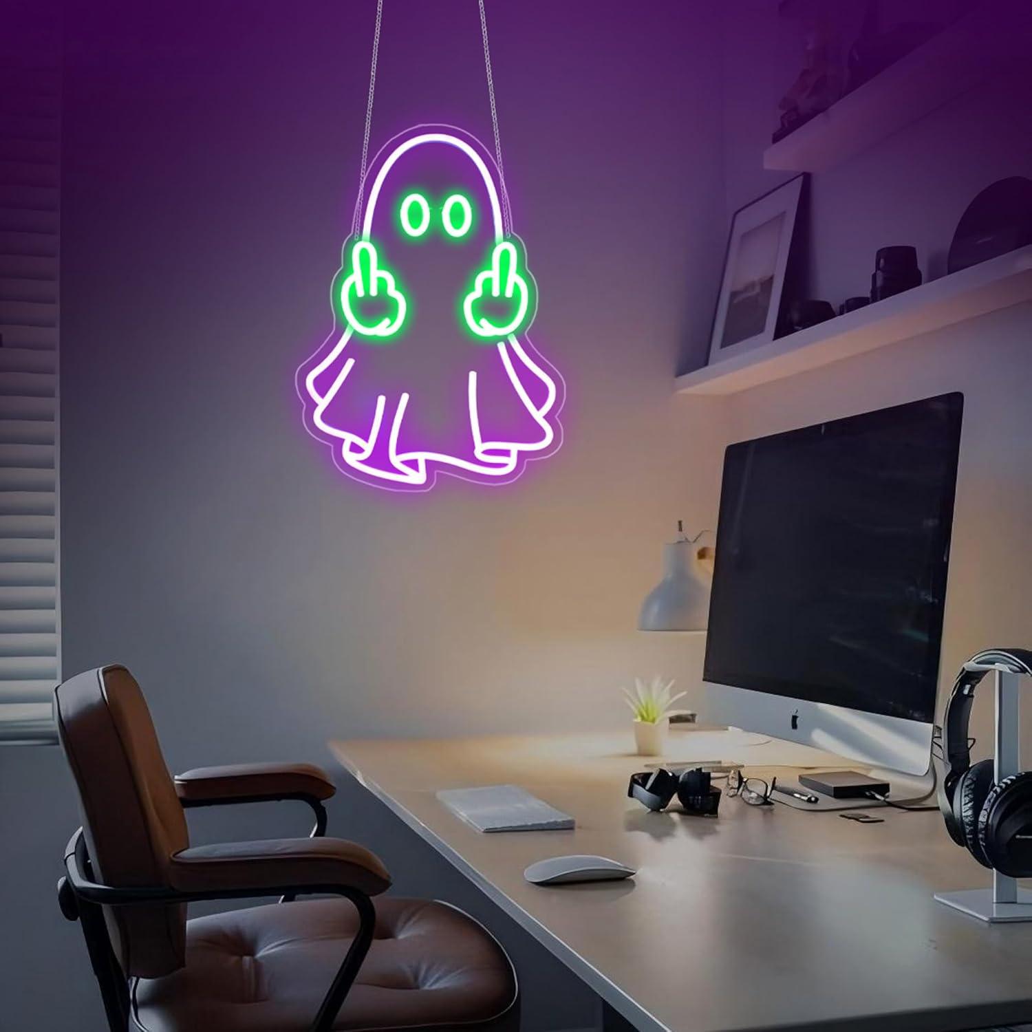 Ghost Neon Sign USB Powered LE - đánh giá và giá Lighting Decor Home