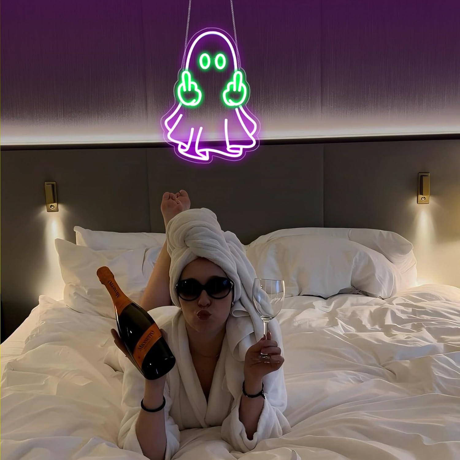 Ghost Neon Sign USB Powered LE - đánh giá và giá Lighting Decor Home
