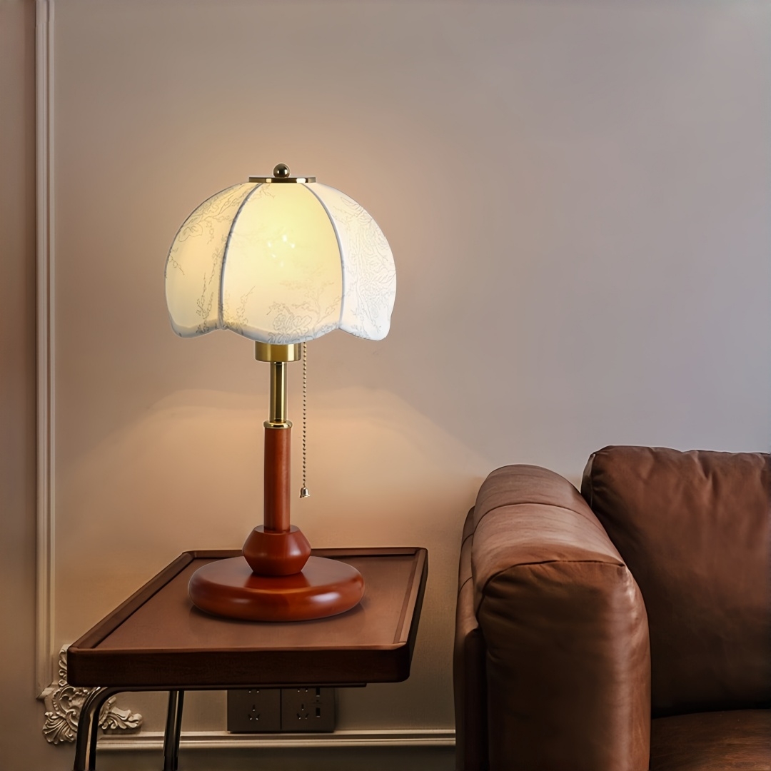 Vintage Scalloped Dome Table L - đánh giá và giá Lighting Decor Home