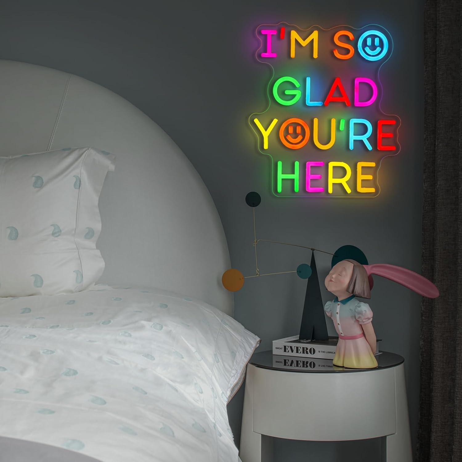  I'm So Glad You‘re Here Neon - đánh giá và giá Room Lighting Bedroom Decor