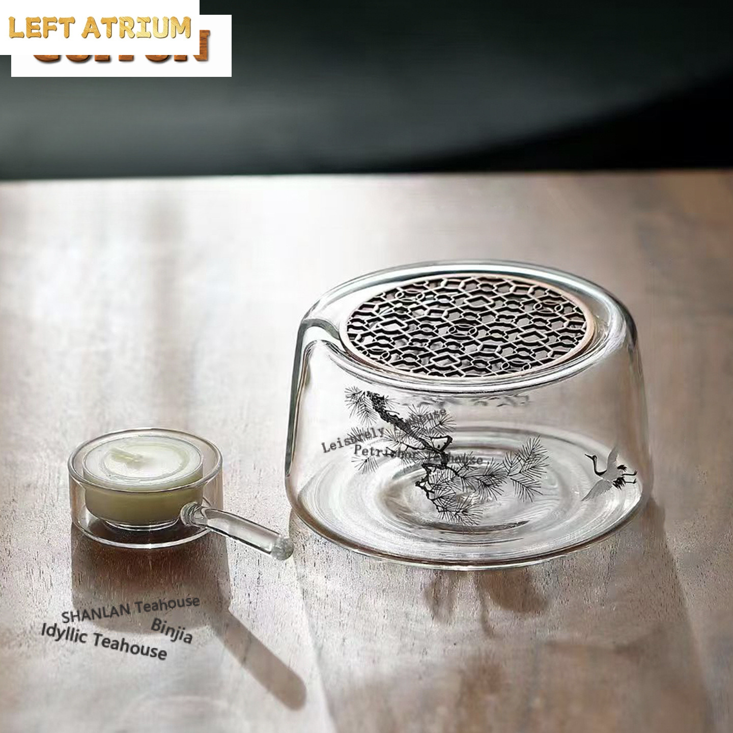 Thickened Heat-resistant Glass - đánh giá và giá Candle Holder Set