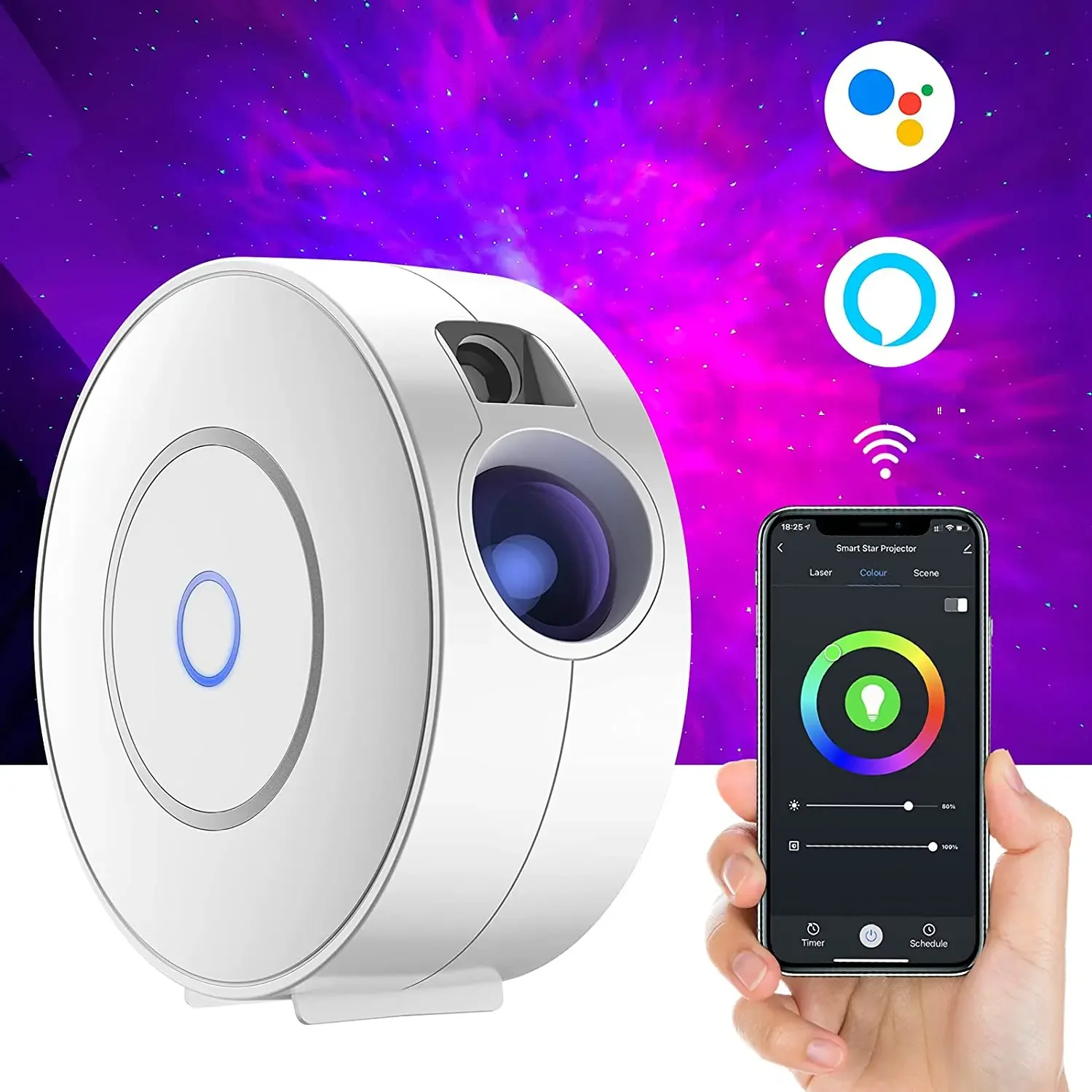 Tuya WiFi Intelligent Aurora G - đánh giá và giá Sunset Lamp Projection