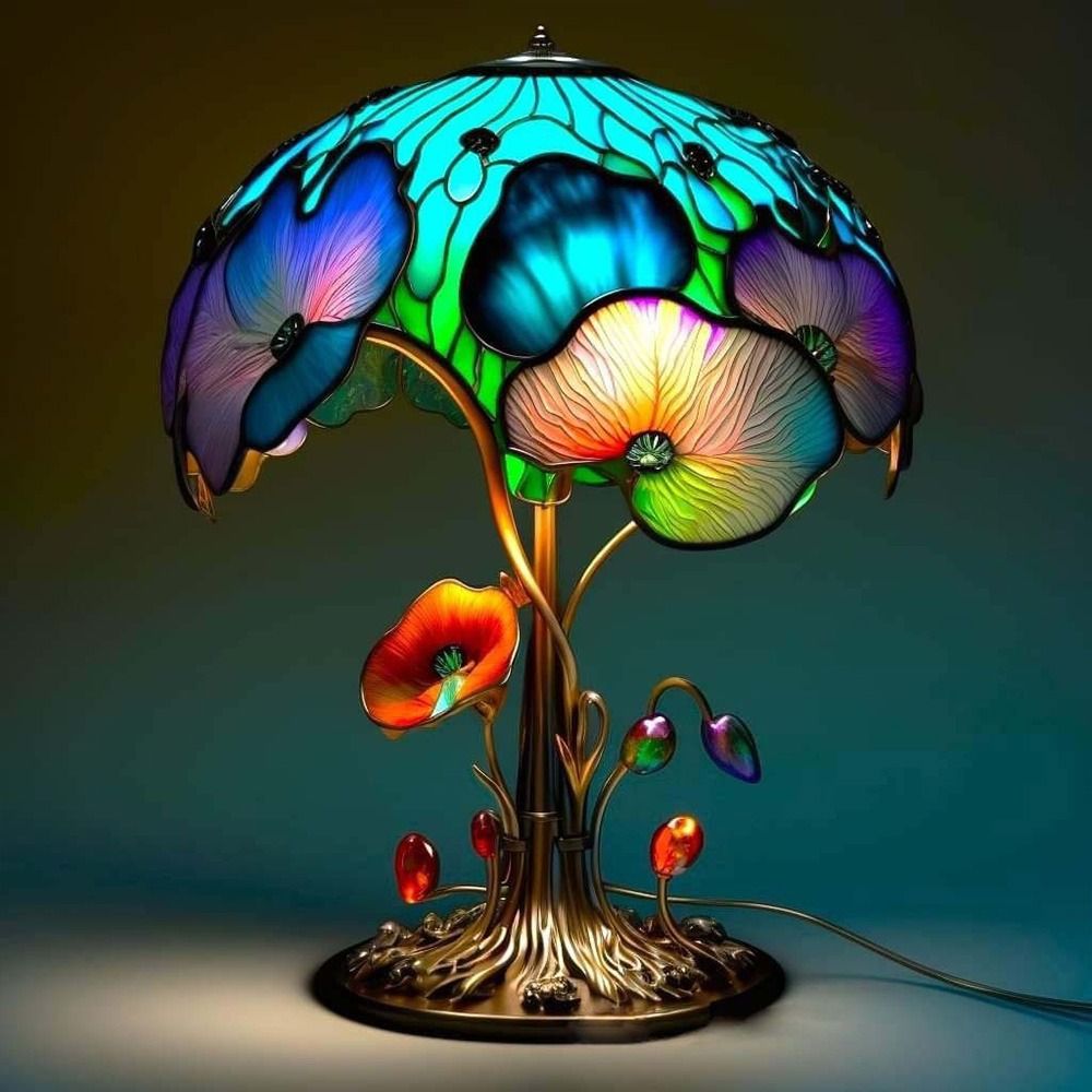 Vintage Aesthetic Design Table - đánh giá và giá Mushroom Table Lamp