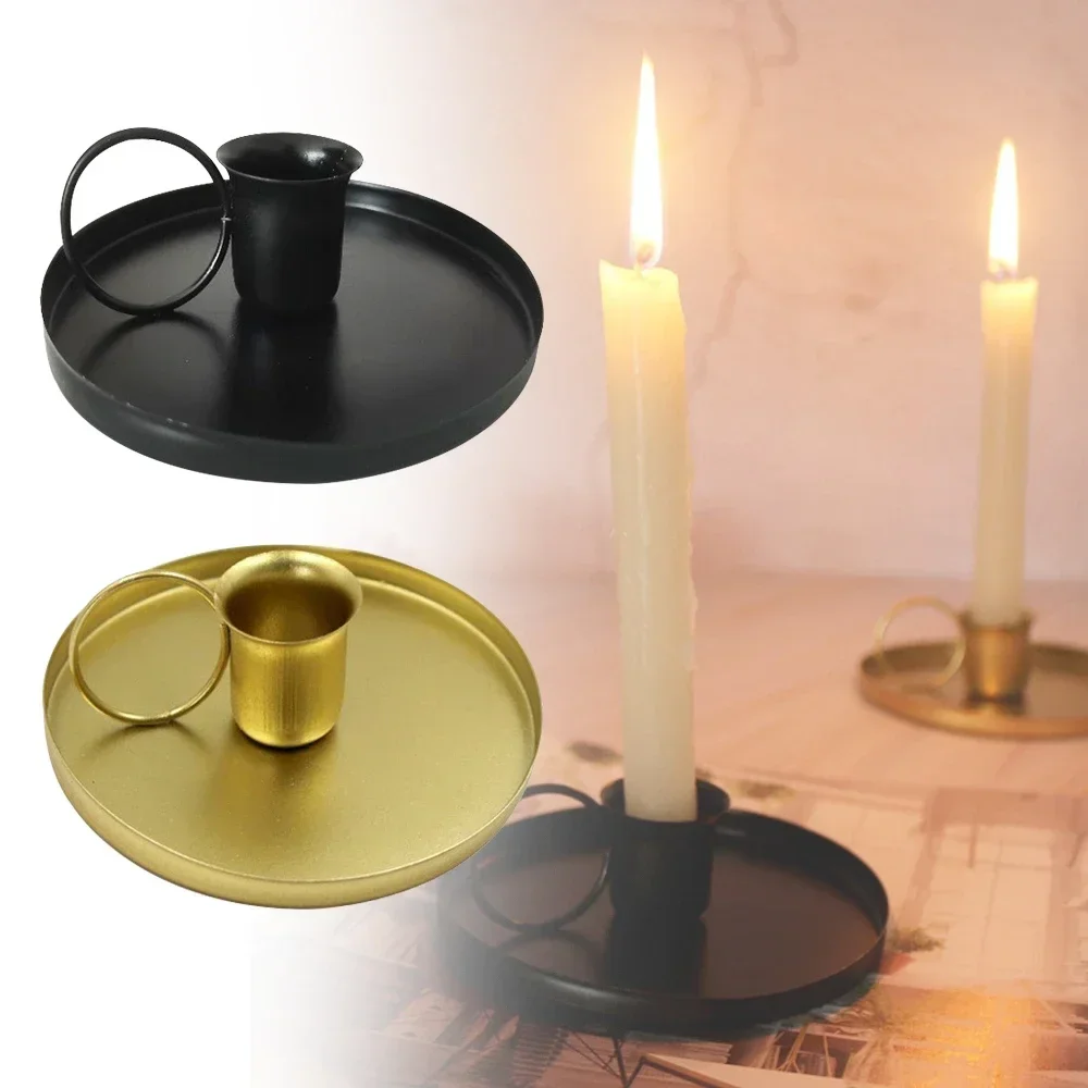 Iron Candlestick Stand Candle  - đánh giá và giá Candle Holder Set
