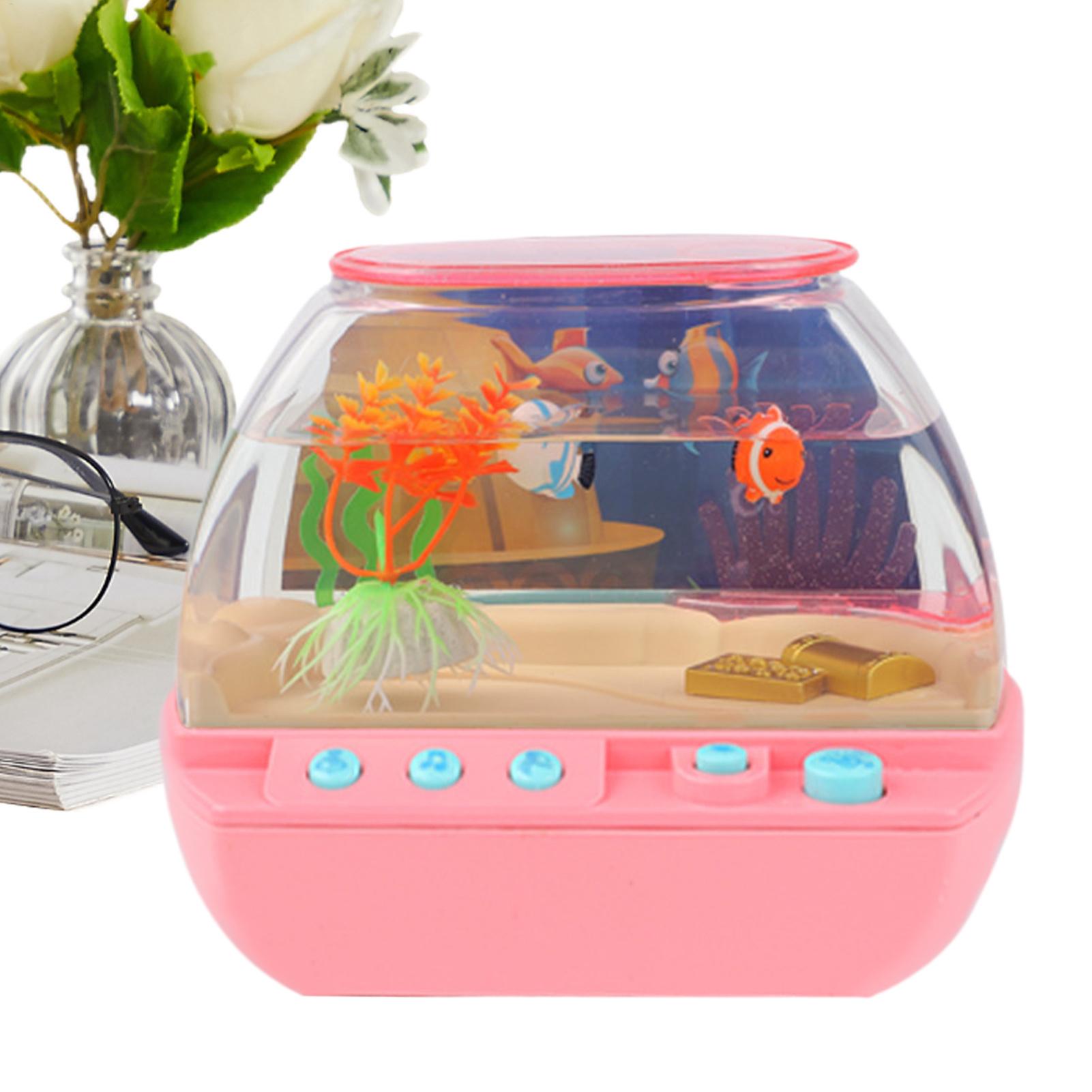 Toy Fish Tank Home Decoration  - đánh giá và giá Lighting Decor Home