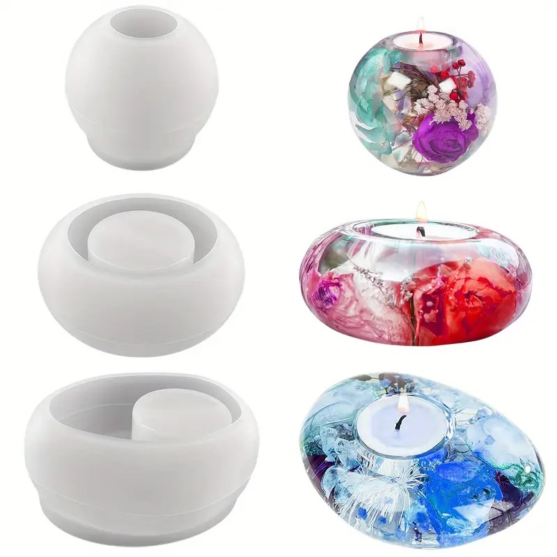 Tealight Candle Holder Resin S - đánh giá và giá Candle Holder Set
