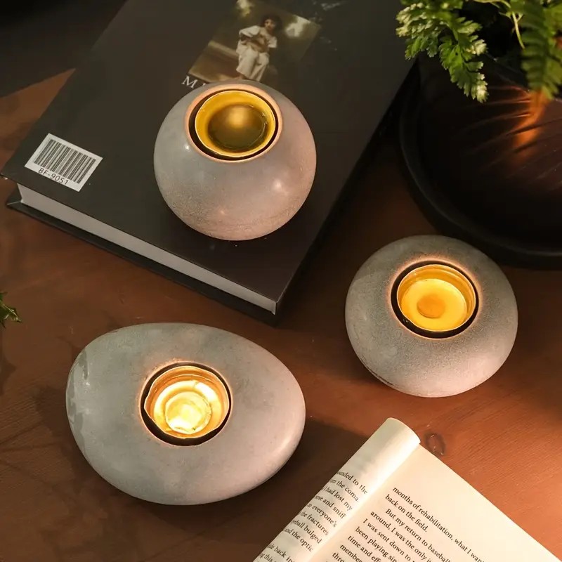 Tealight Candle Holder Resin S - đánh giá và giá Candle Holder Set