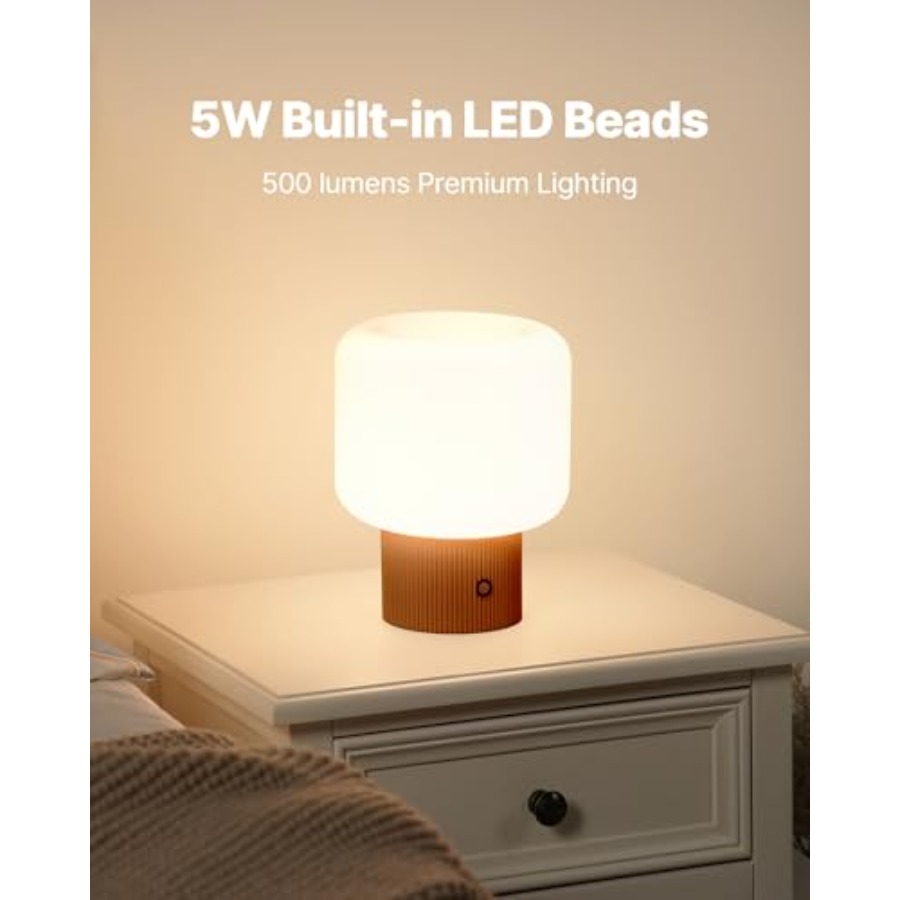 Halo Mushroom Lamp, 5W Cute Co - đánh giá và giá Mushroom Table Lamp