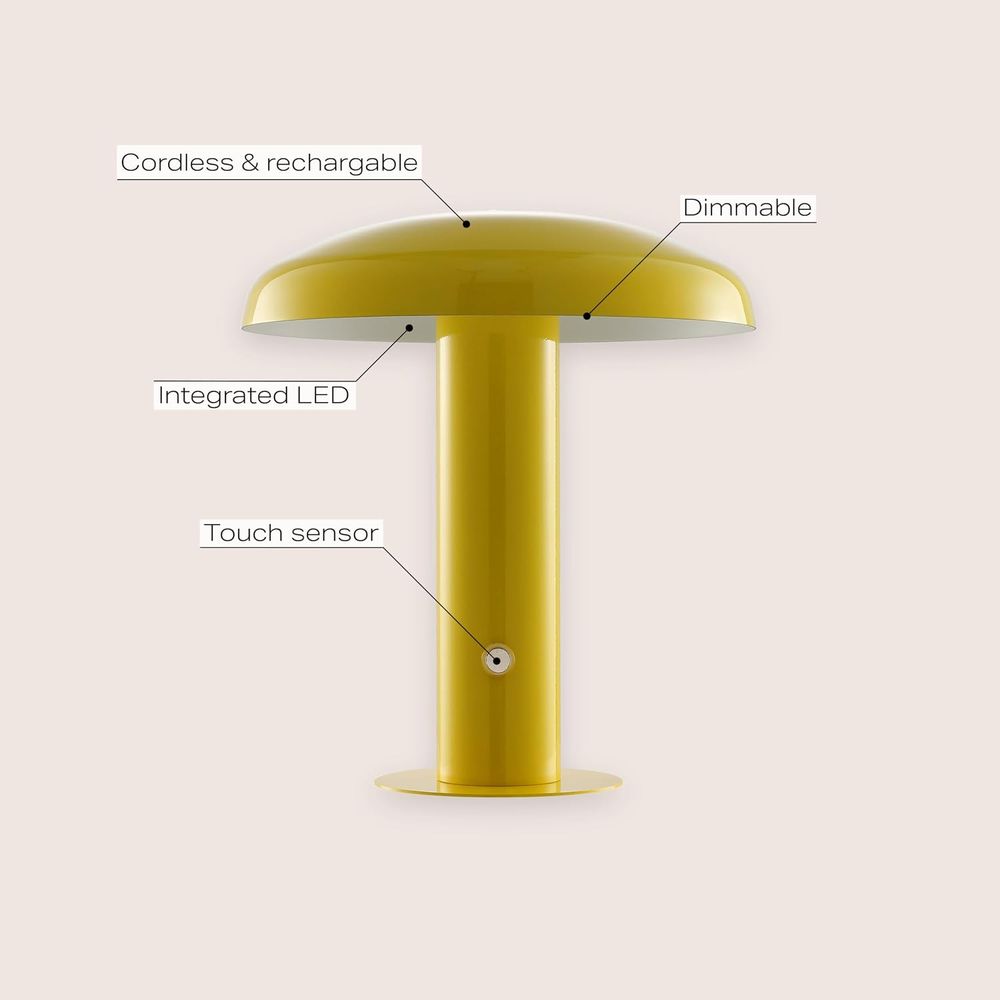 11 Contemporary Mushroom Table - đánh giá và giá Mushroom Table Lamp