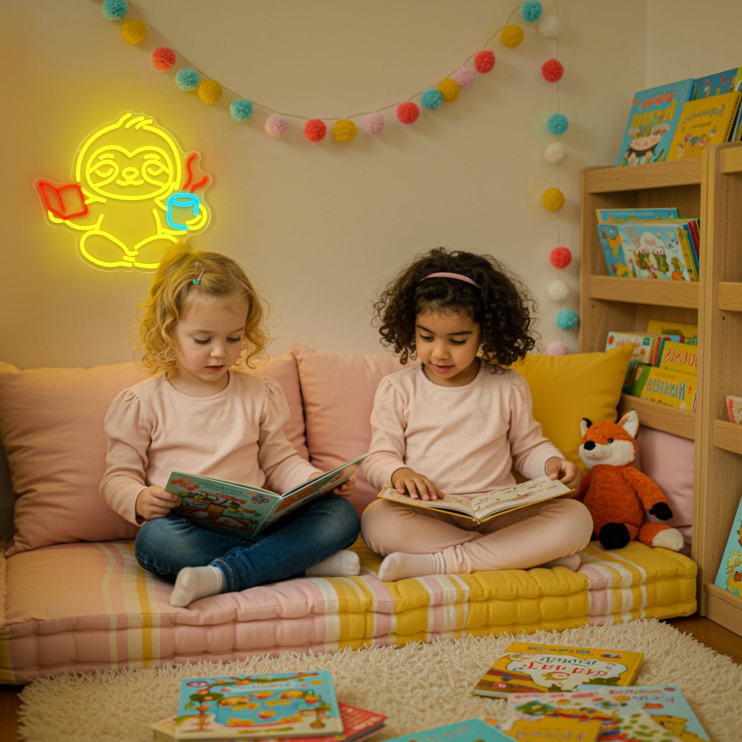 Sloth Neon Sign USB Dimmable L - đánh giá và giá Lighting Decor Home