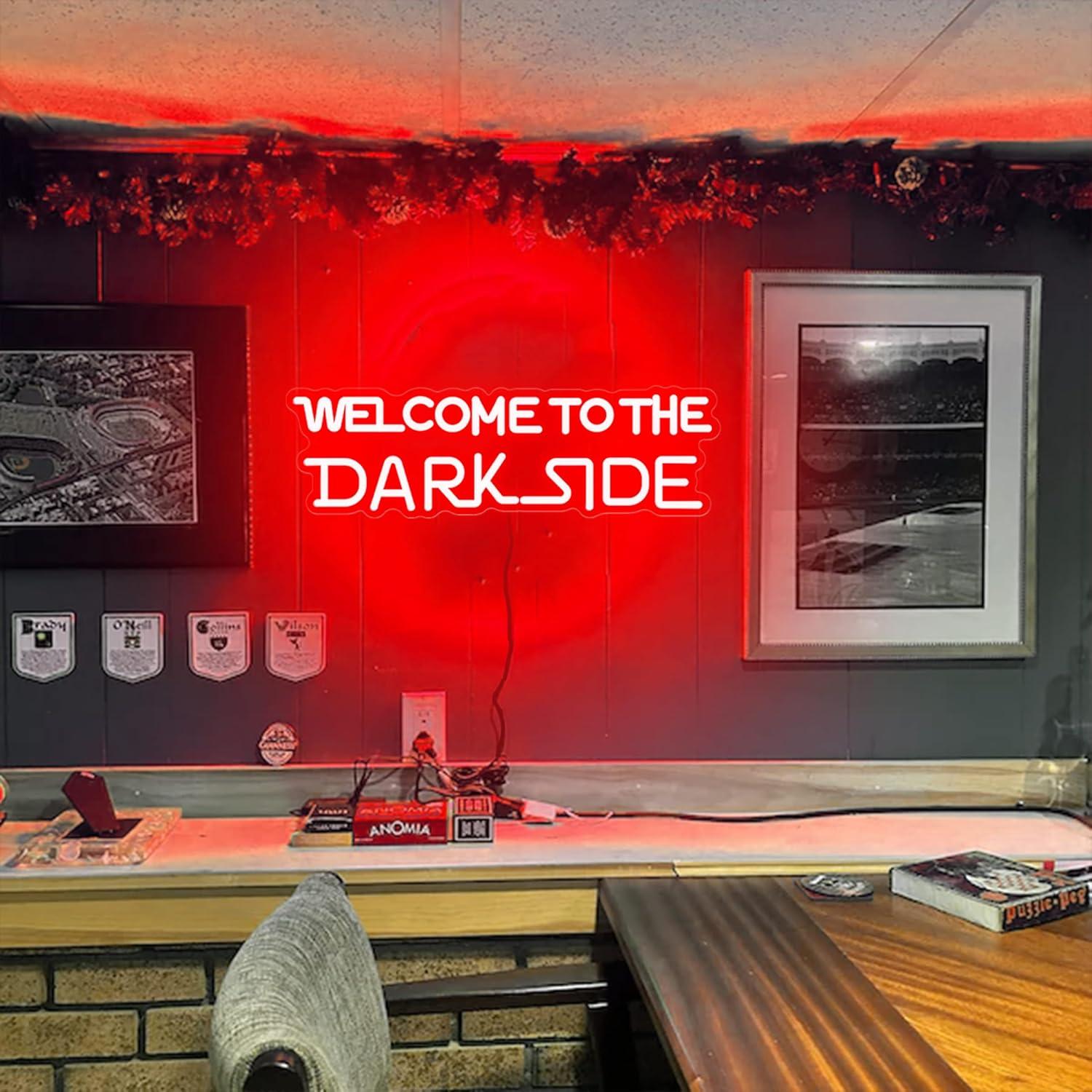 Welcome to the Dark Side Neon  - đánh giá và giá Room Lighting Bedroom Decor