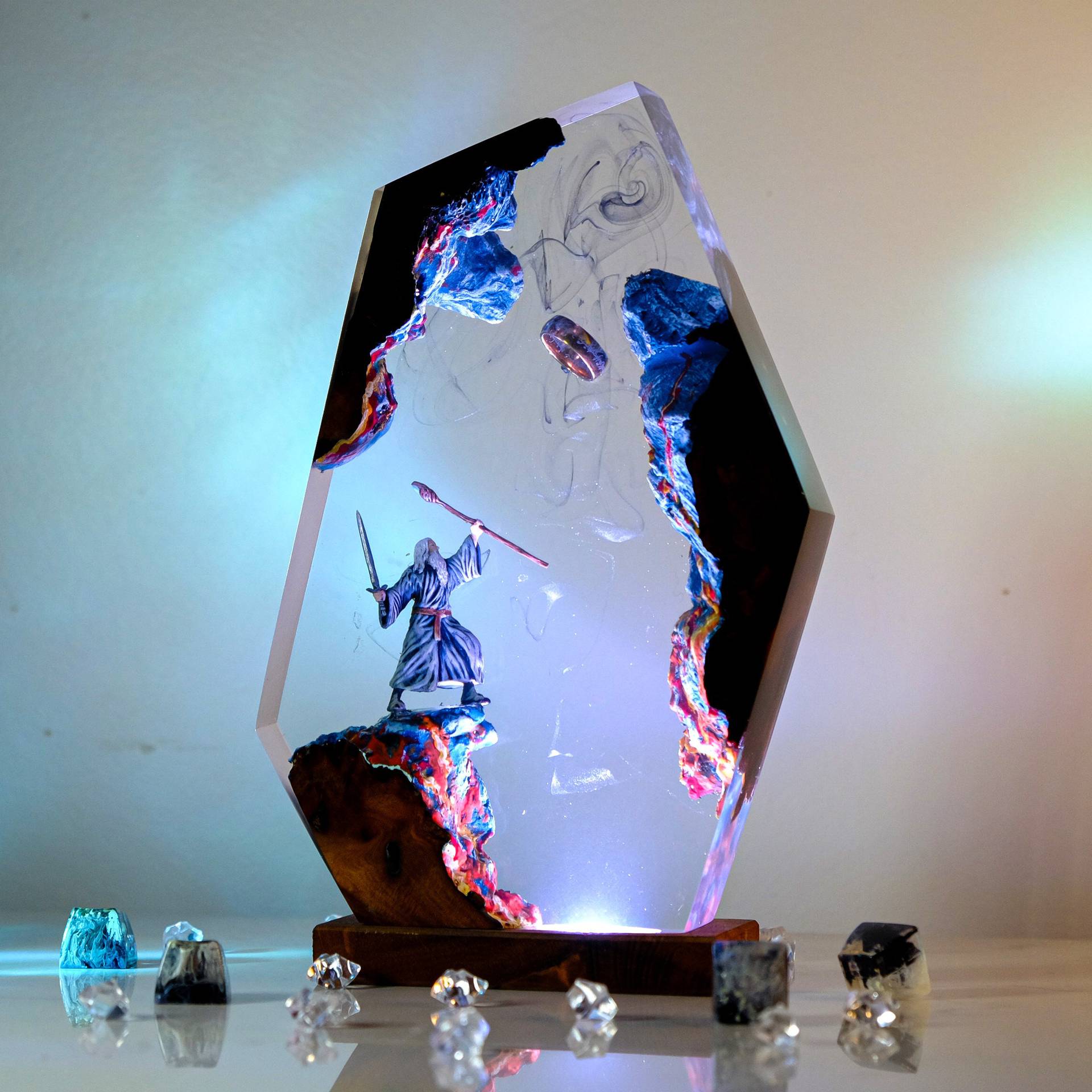 Movie Scence Figure Table Resi - đánh giá và giá Lighting Decor For Wedding