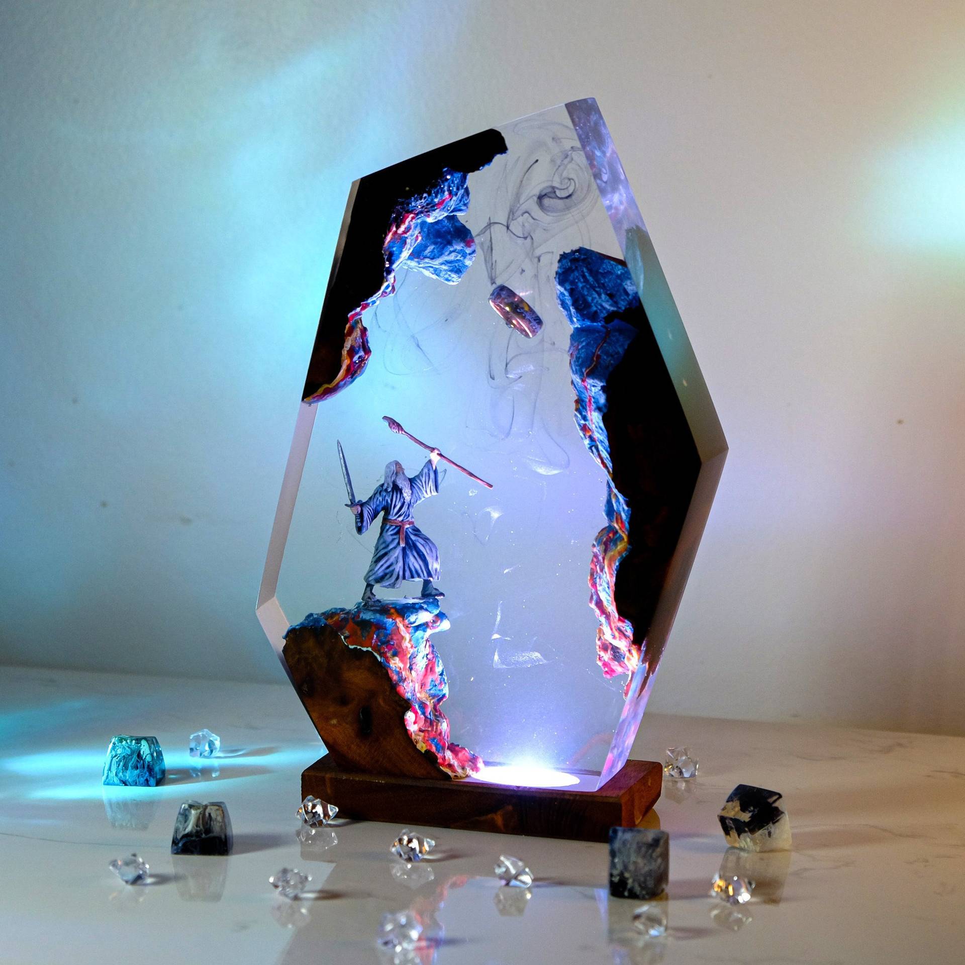 Movie Scence Figure Table Resi - đánh giá và giá Lighting Decor For Wedding