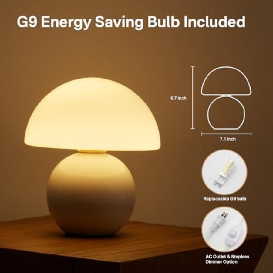 Mushroom Lamp Table Lamp for B - đánh giá và giá Mushroom Table Lamp