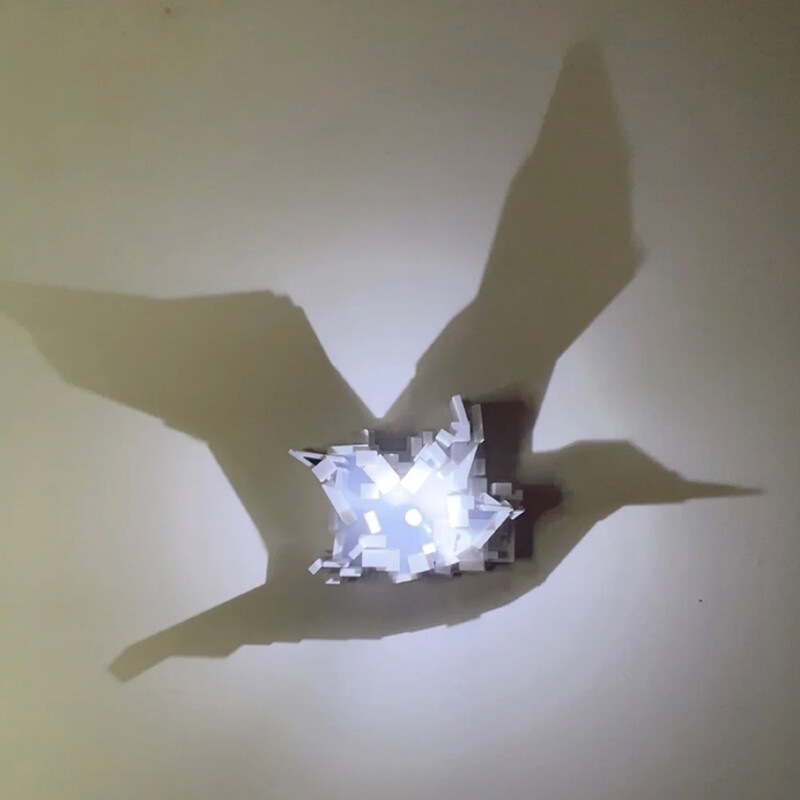 Dropshipping 3D Light Shadow N - đánh giá và giá Room Lighting Bedroom Decor