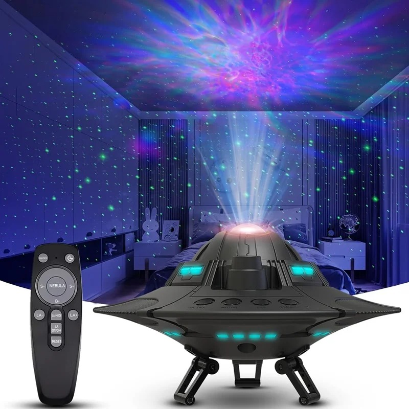 Night Light UFO LED Star Proje - đánh giá và giá Sunset Lamp Projection