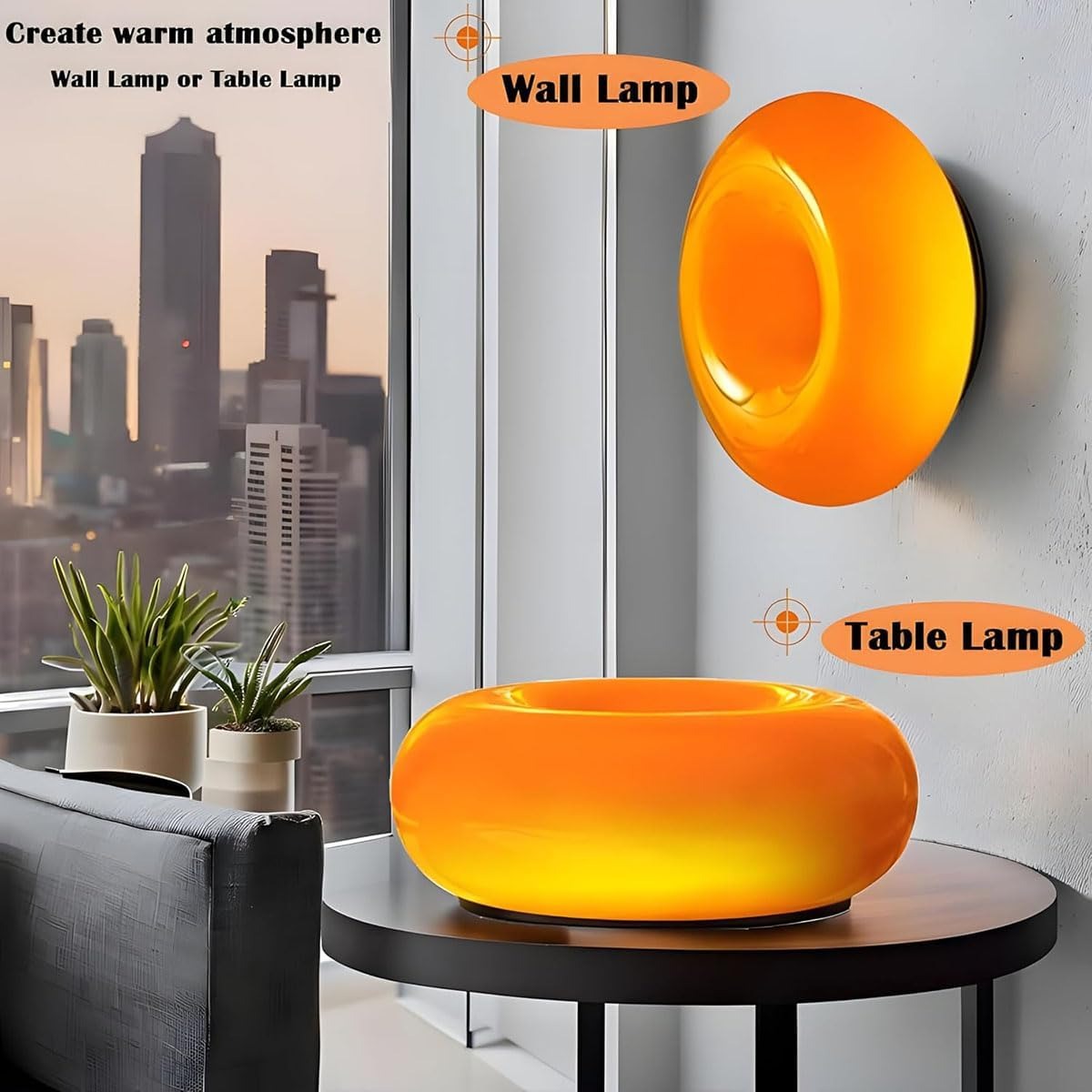 Nordic Donut Lamp Bauhaus Medi - đánh giá và giá Mushroom Table Lamp