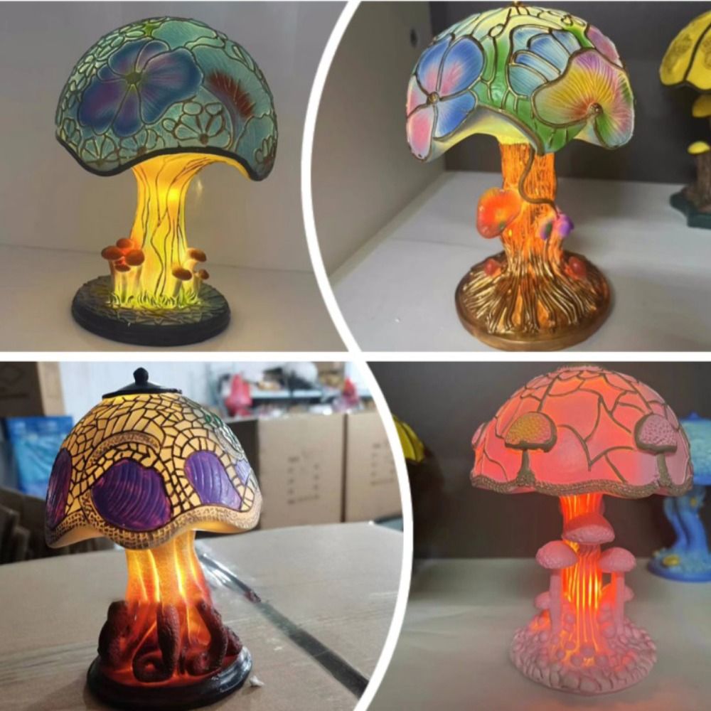 High-quality Aesthetic Design  - đánh giá và giá Mushroom Table Lamp