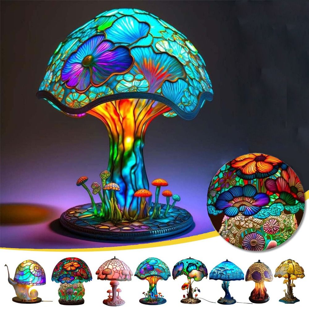 High-quality Aesthetic Design  - đánh giá và giá Mushroom Table Lamp