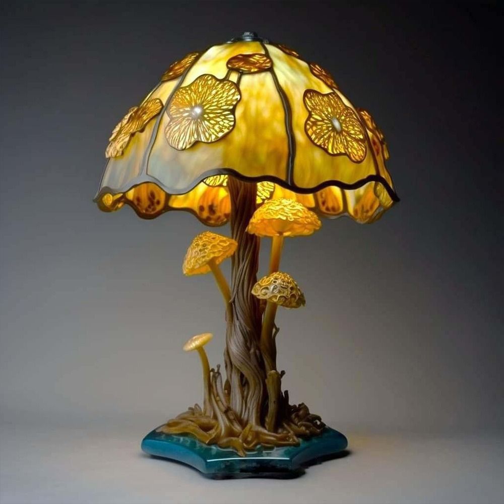 High-quality Aesthetic Design  - đánh giá và giá Mushroom Table Lamp