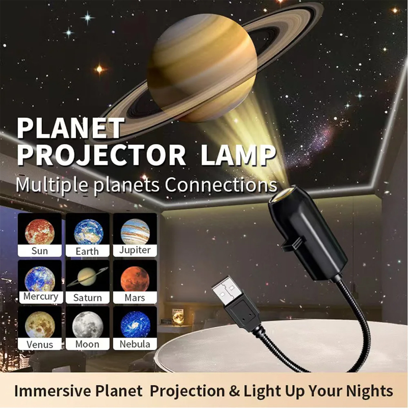 USB Ceiling Moon Earth Project - đánh giá và giá Sunset Lamp Projection