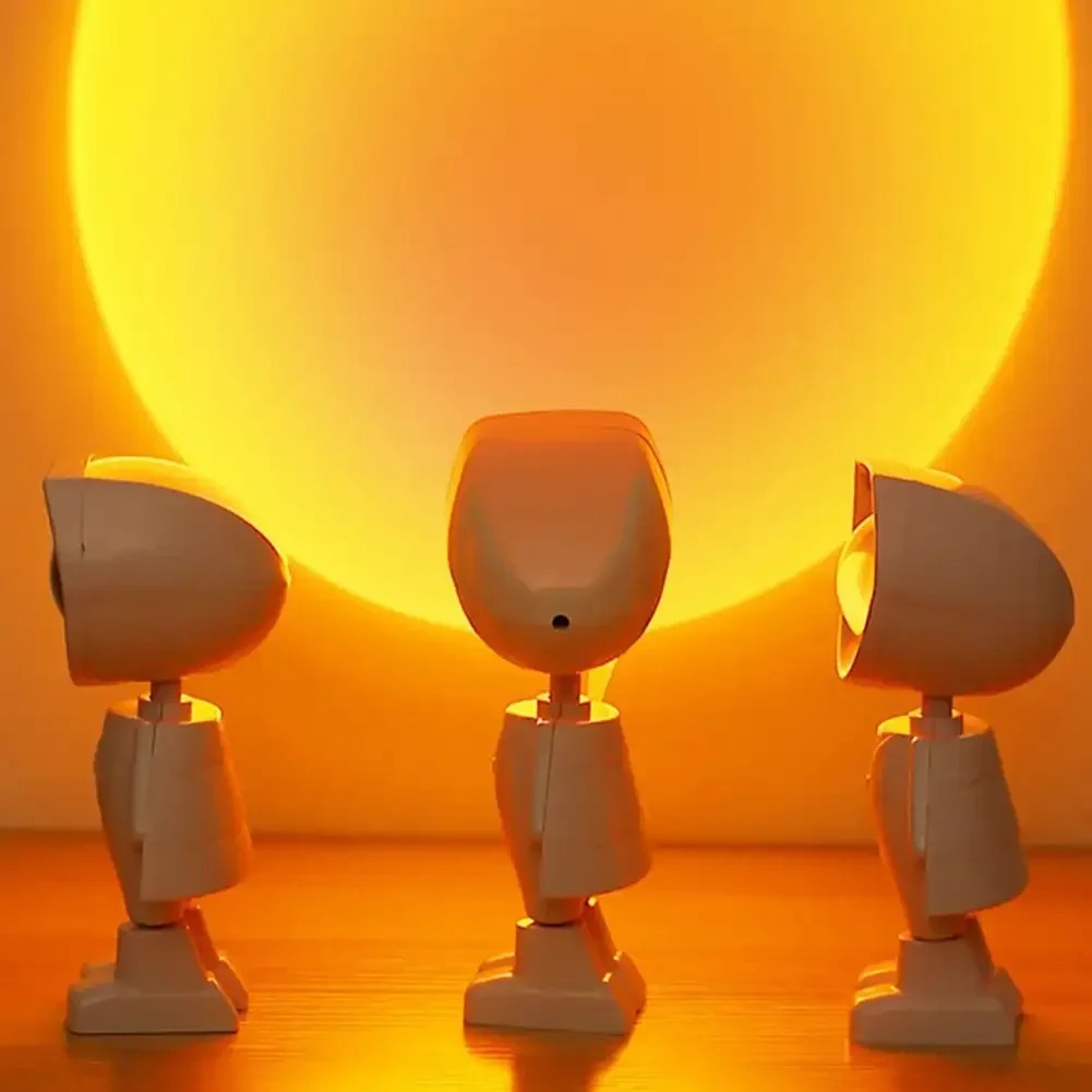 Astronaut Robot Rainbow Projec - đánh giá và giá Sunset Lamp Projection
