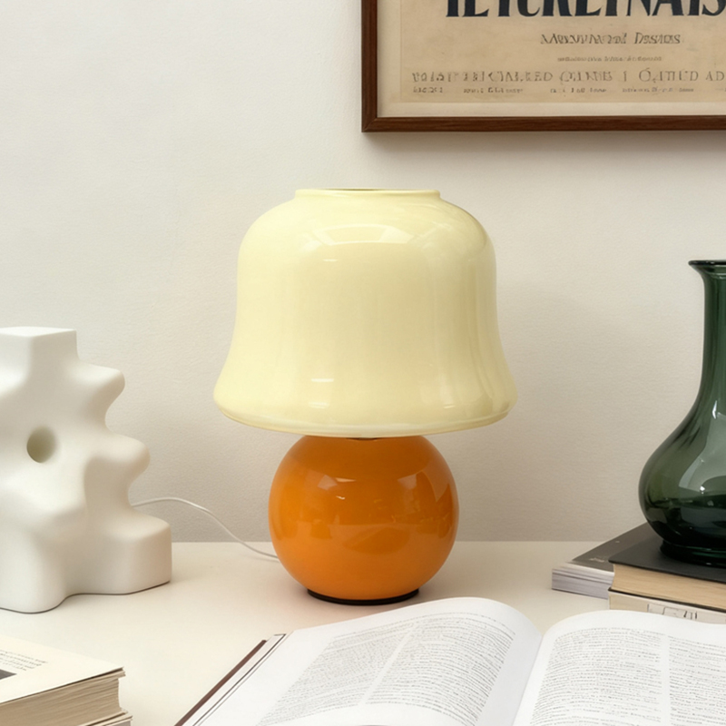 Modern Minimalist Mushroom Des - đánh giá và giá Mushroom Table Lamp