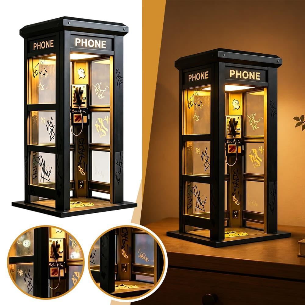 Vintage London Telephone Booth - đánh giá và giá Lighting Decor Home