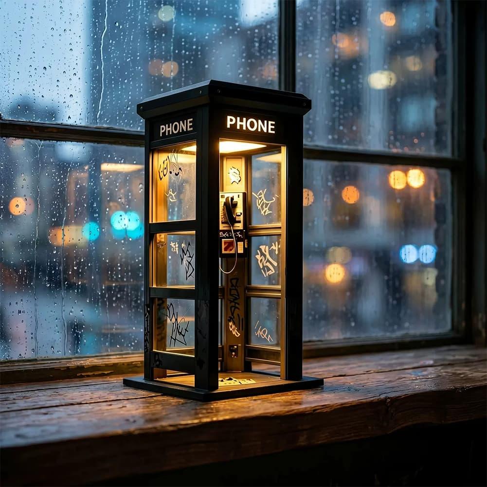 Vintage London Telephone Booth - đánh giá và giá Lighting Decor Home