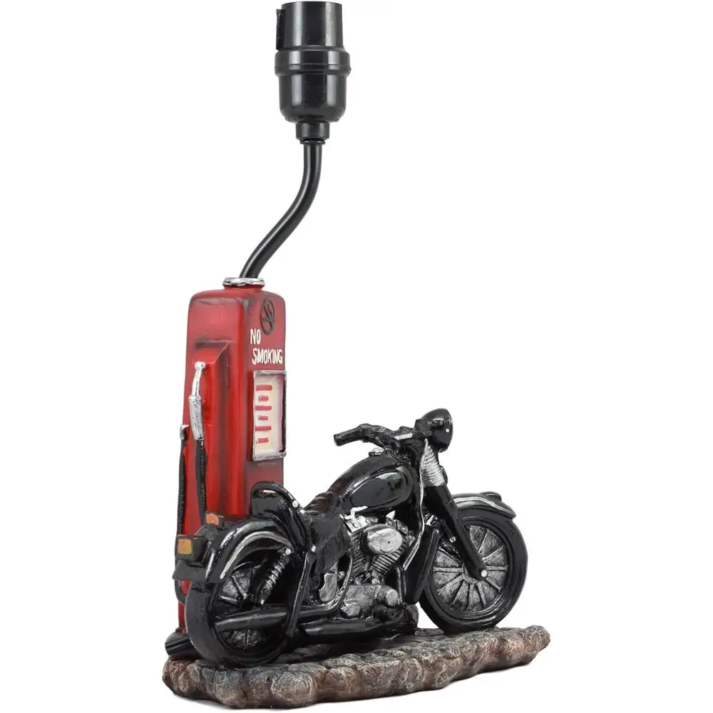 Vintage Retro Black Motorcycle - đánh giá và giá Lighting Decor Home