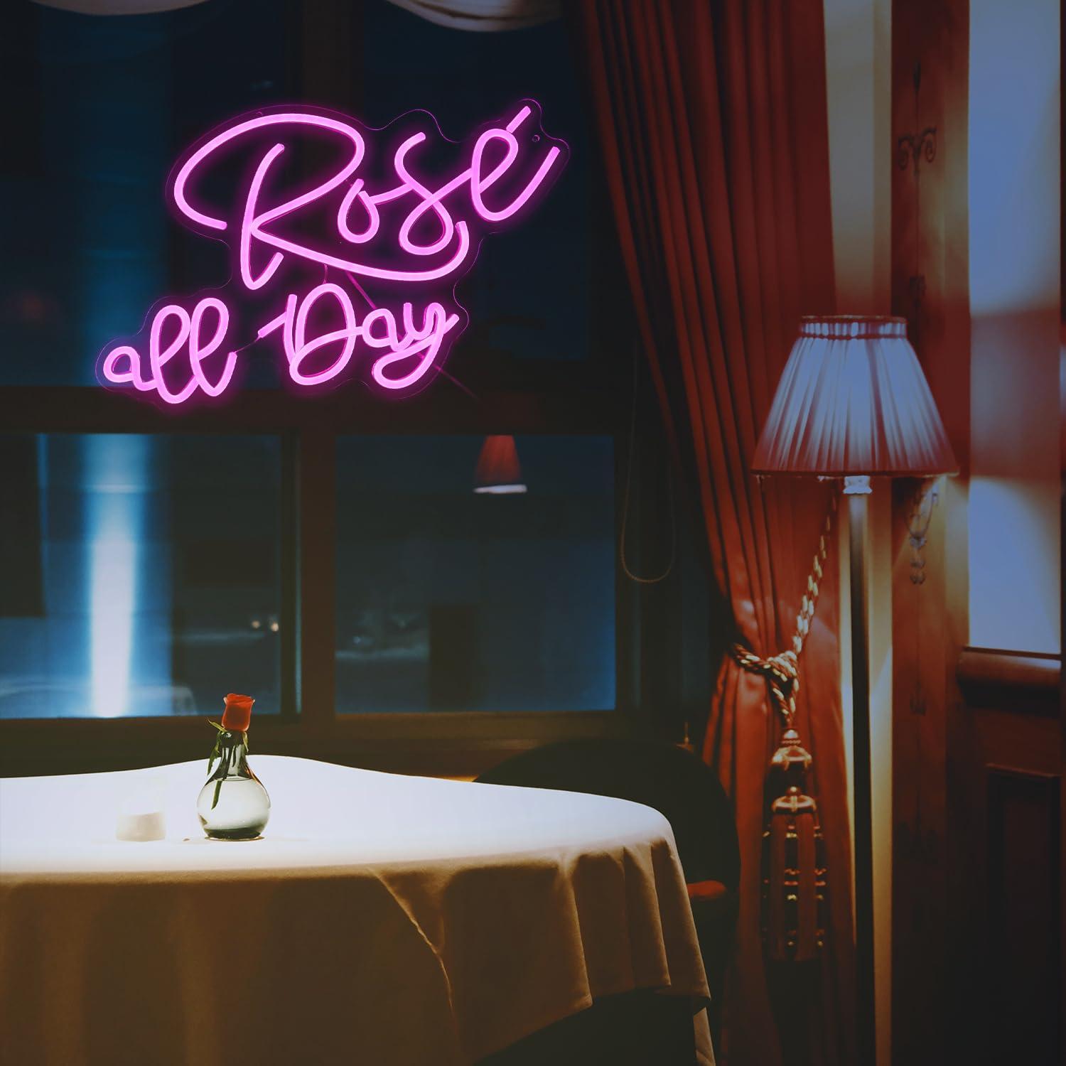 Rose All Day Neon Sign Dimmabl - đánh giá và giá Lighting Decor For Wedding