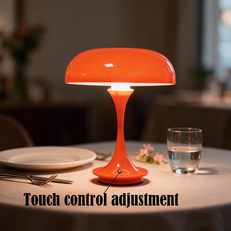 Retro mushroom table lamp, rec - đánh giá và giá Mushroom Table Lamp