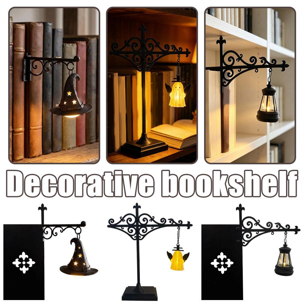 Retro Gothic Bookshelf Lamp Li - đánh giá và giá Lighting Decor Home